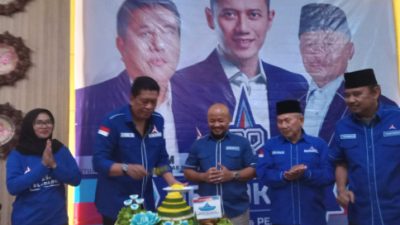 DPC Kabupaten Bekasi Tasyakuran Peringati HUT Partai Demokrat Ke-22