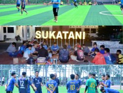 Pererat Silaturahmi Pasca Lebaran, KNPI Kab. Bekasi Gelar Sparing Bola dan Ngaliwet di Sukatani