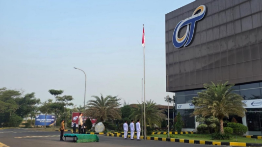 Rayakan HUT ke-81 RI, OT Group Gelar Upacara Bendera Serentak Se-Indonesia
