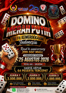 Sambut Anniversary SGC Mall dan HUT RI Ke-81 , ORADO Kab. Bekasi Gelar Kompetisi Domino