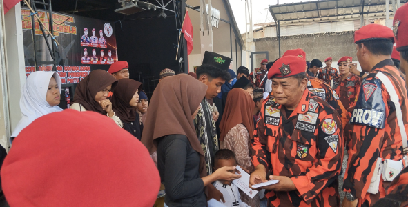 Gelar Konsolidasi dan Santunan Anak Yatim, Koti Pemuda Pancasila Kab. Bekasi Dorong Kader Potensial dan Tertib KTA