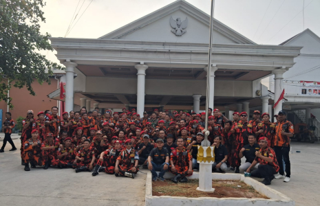 KOTI Pemuda Pancasila Kab. Bekasi Rapat Bulanan dan Sosialisasi Program MPN Aplikasi JAM Street